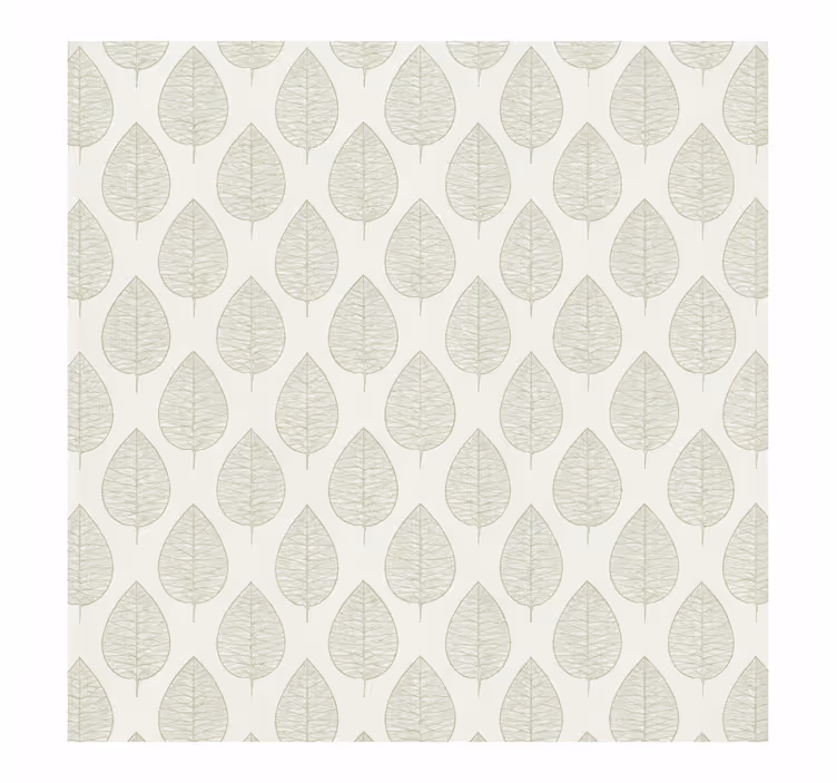 Master bedroom roller blind width 180 leaf design - TenStickers