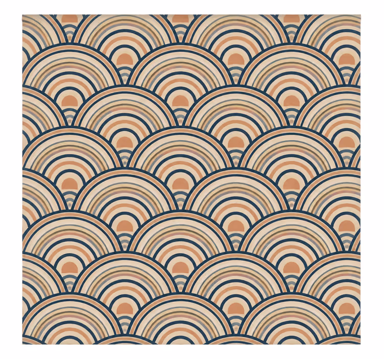 Master bedroom roller blind width 140 asian half circle - TenStickers