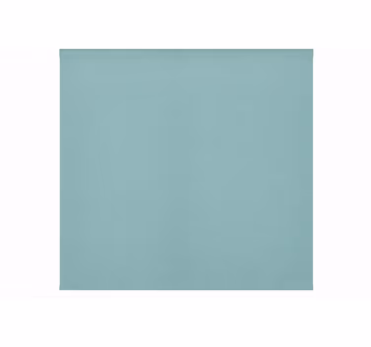 Turquoise roller blind simple and clean - TenStickers