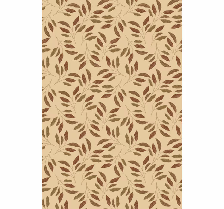 Leafy Elegance texture and pattern roller blind - TenStickers