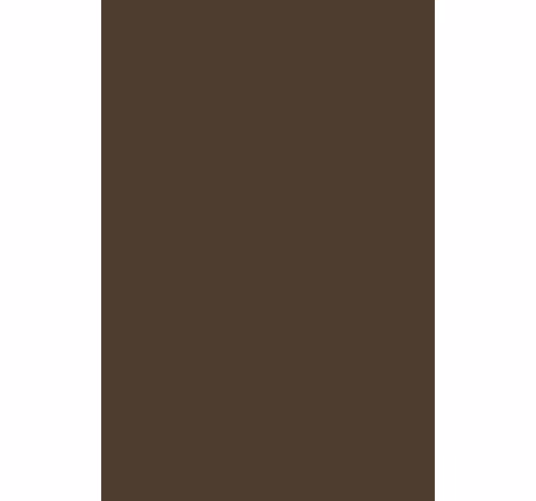 Opaque Simplicity brown roller blind - TenStickers