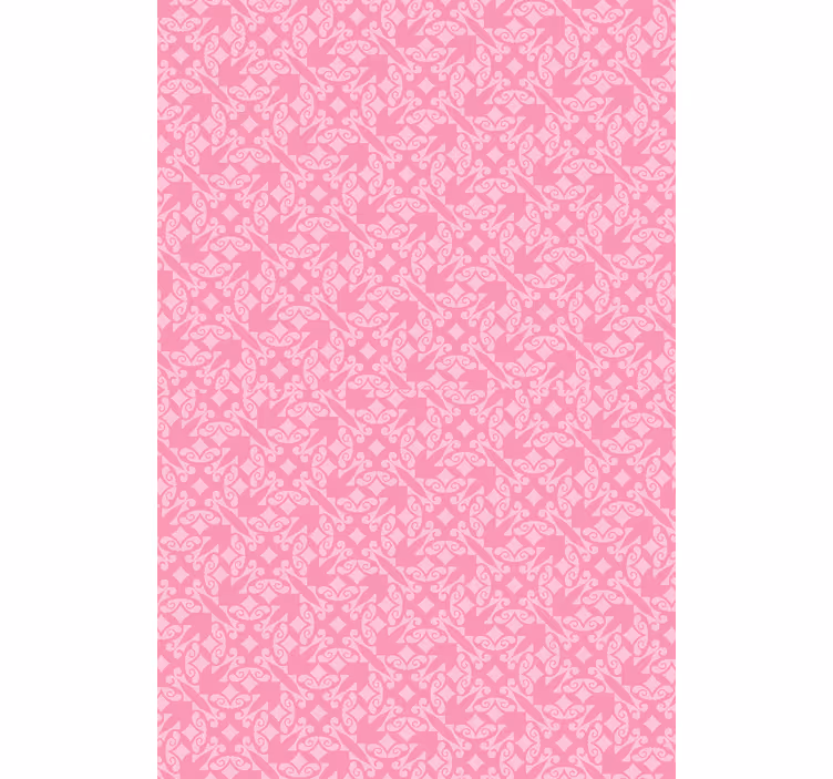 Pink ornamental Classic blind - TenStickers
