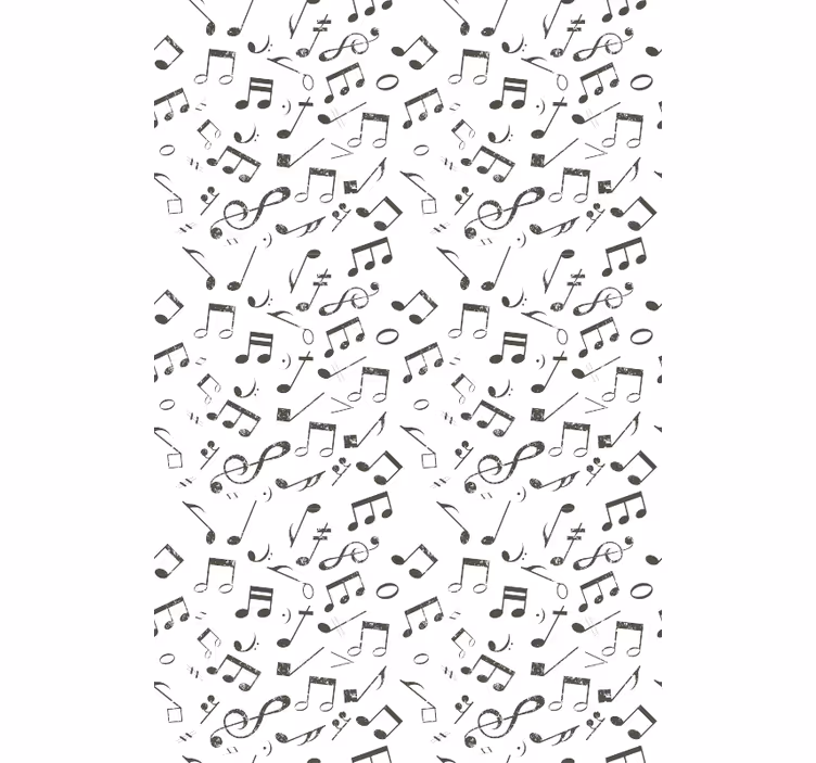 Music notes Classic blind - TenStickers