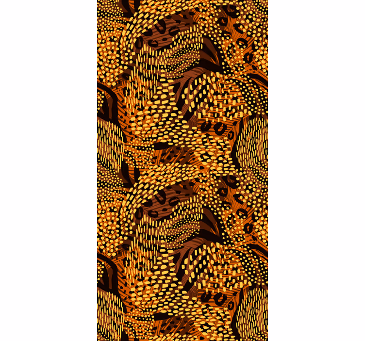 Leopard branches Various animal blind - TenStickers