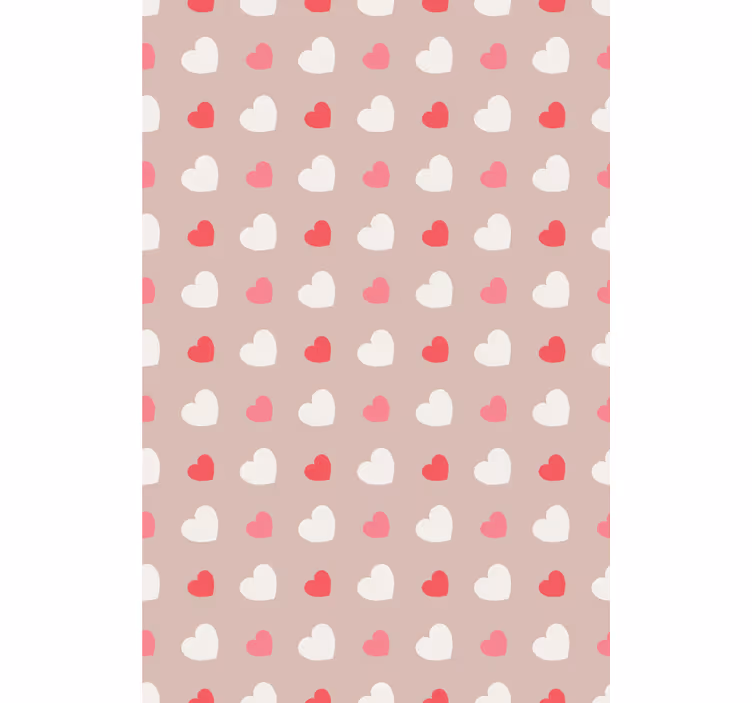Beige Pattern romantic roller blind - TenStickers