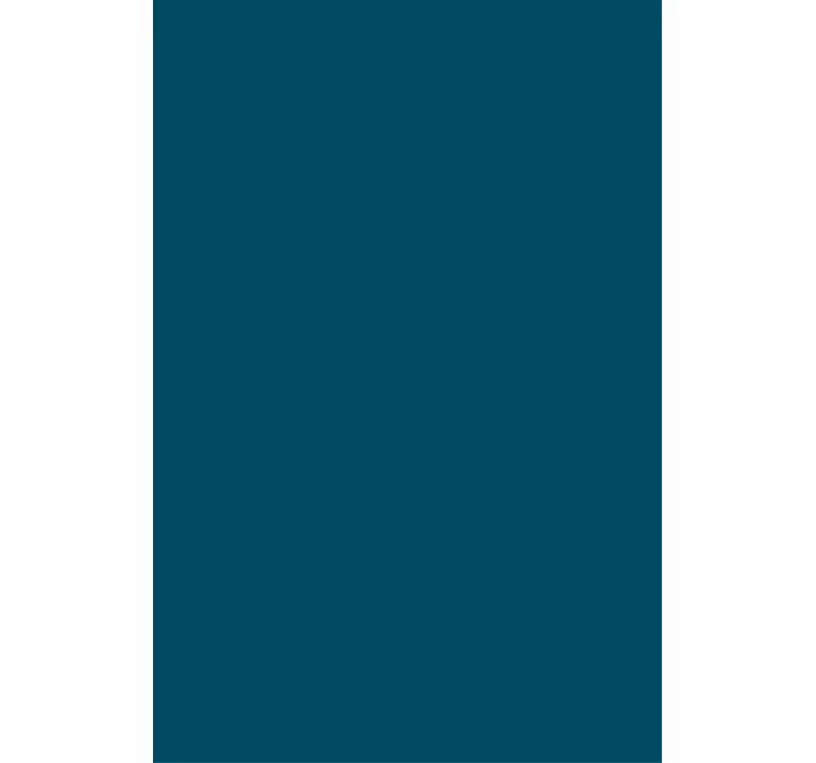 Deep Teal Canvas opaque roller blind - TenStickers