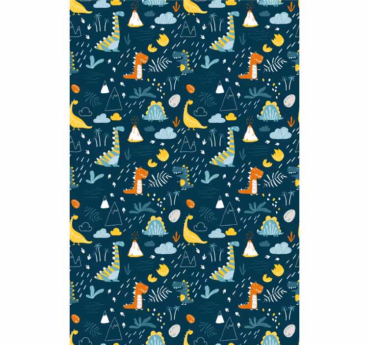 Dinosaur roller blind for dinosaur-themed fun - TenStickers