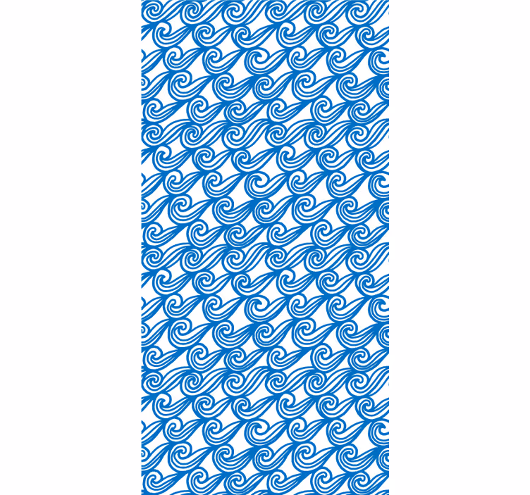 Flowing wave pattern texture and pattern roller blind - TenStickers