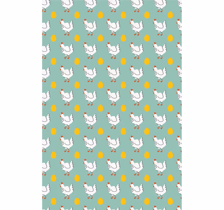 Fowl and Ova animal roller blind - TenStickers