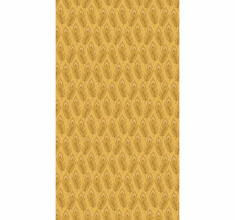 Graceful Foliage Motif flowers and plants roller blind - TenStickers