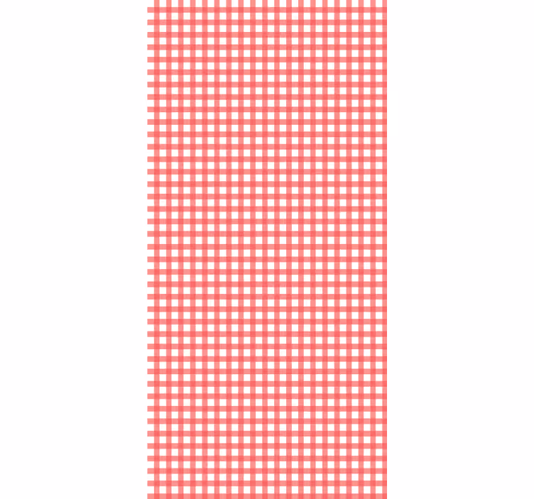 Texture and pattern roller blind checkered design - TenStickers