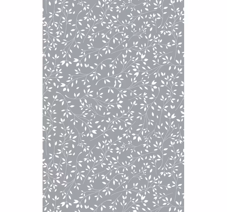 Plants drawing pattern flowers and plant blind - TenStickers