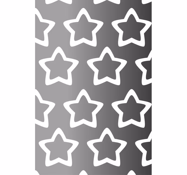 Metal star gradient  Modern blind - TenStickers