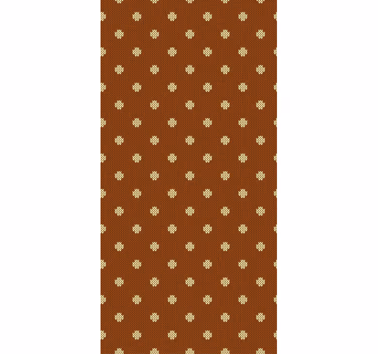Brown simple pattern children room roller blind - TenStickers
