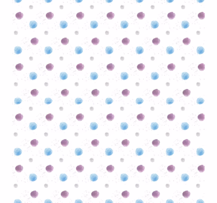 Colorful patterned dots children room roller blind - TenStickers