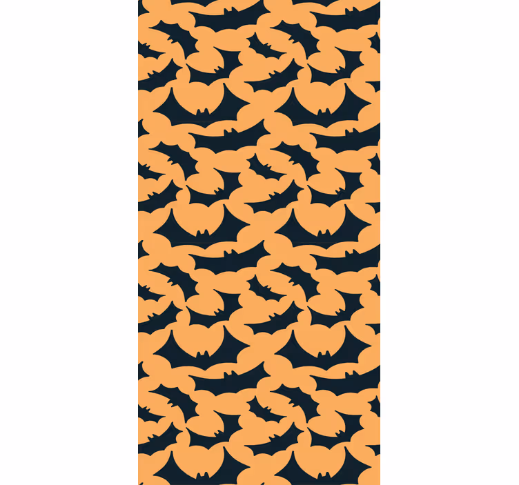 Bat Silhouette Pattern animal roller blind - TenStickers
