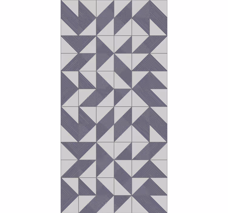 Geometric Patterned Harmony modern roller blind - TenStickers