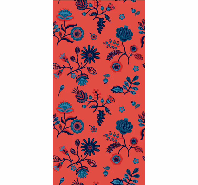 Polish pattern Flower blind - TenStickers