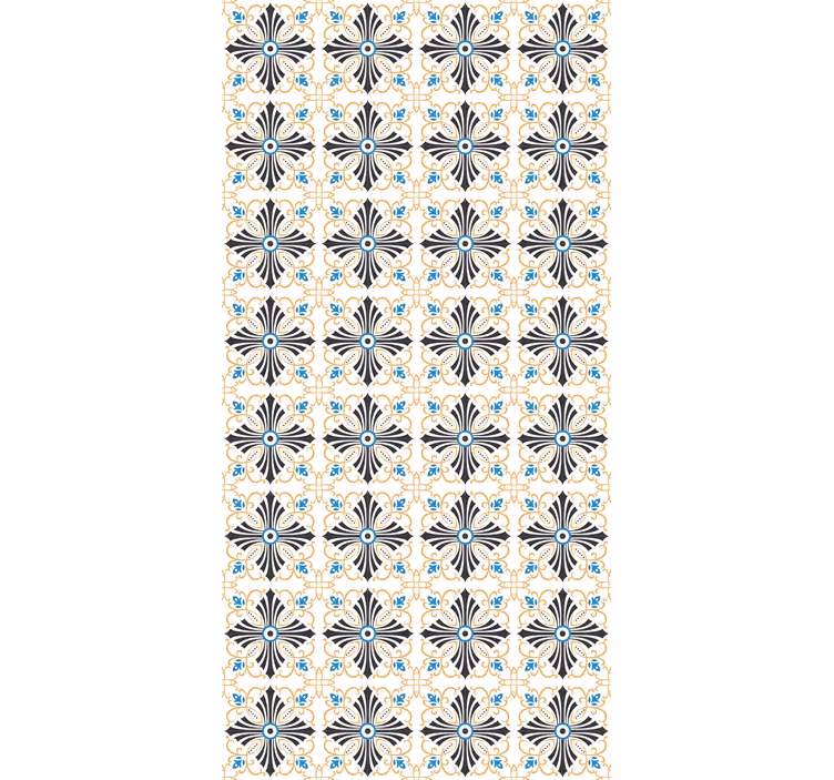 Vintage cross design More vintage roller blind - TenStickers