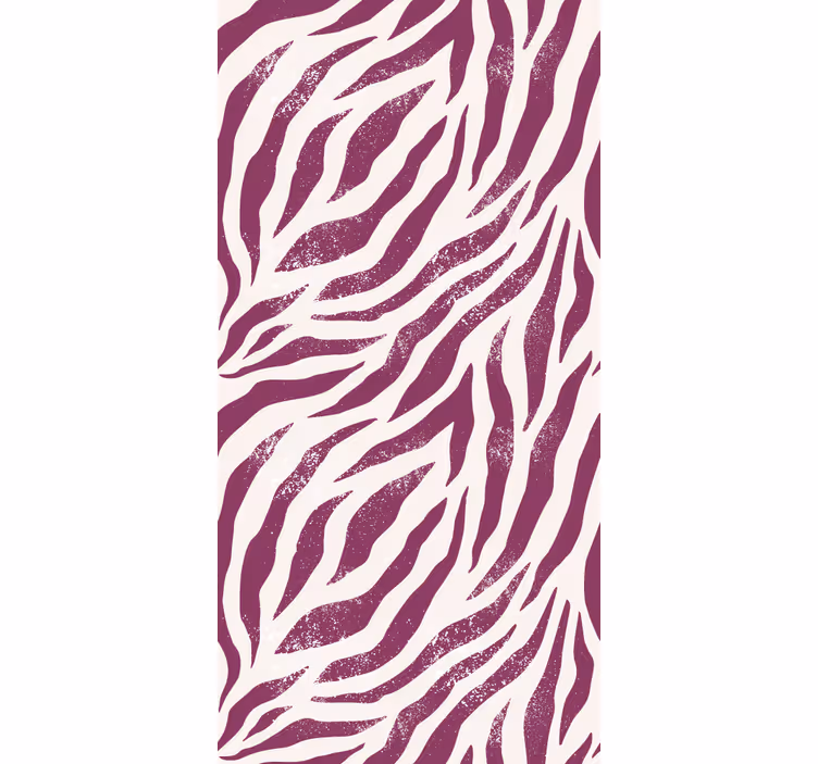 Zebra Stripe Theme animal roller blind - TenStickers