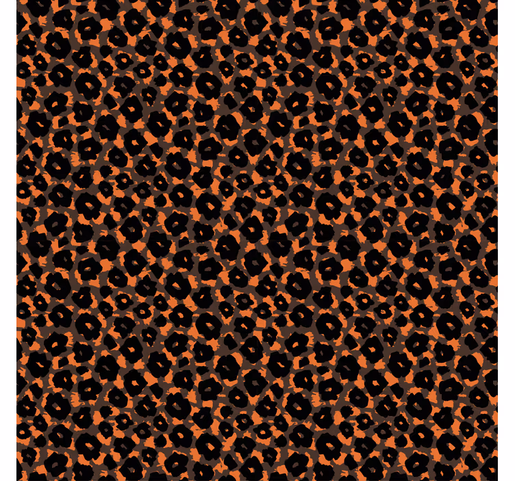 Leopard Motif animal roller blind - TenStickers