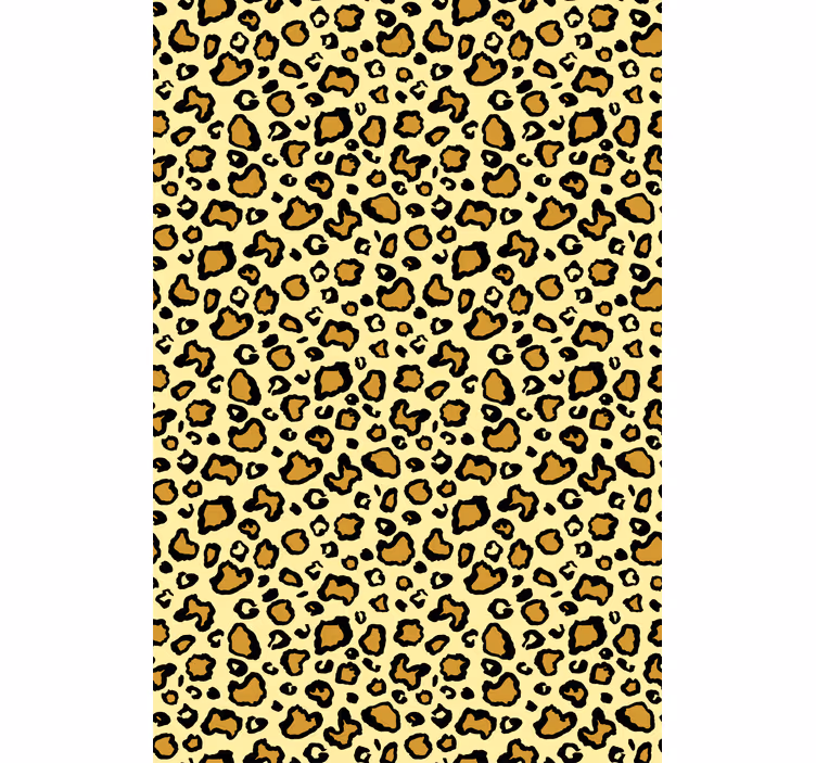 Leopard Spot Theme animal roller blind - TenStickers