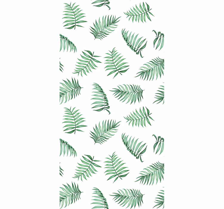 Vibrant Foliage Arrangement flowers and plants roller blind - TenStickers