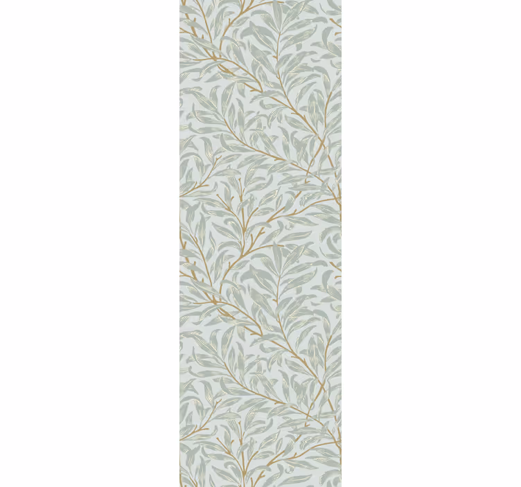 Gentle Leaf Motifs flowers and plants roller blind - TenStickers