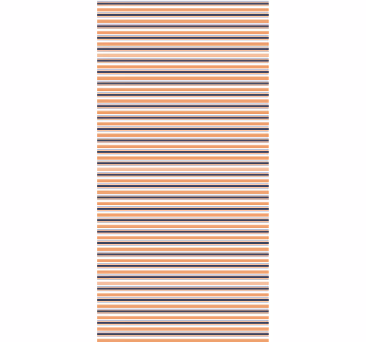 Horizontal retro striped pastel Modern blind - TenStickers