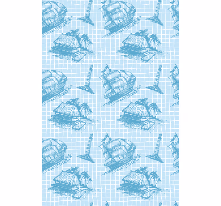 Westwind toile design More vintage roller blind - TenStickers