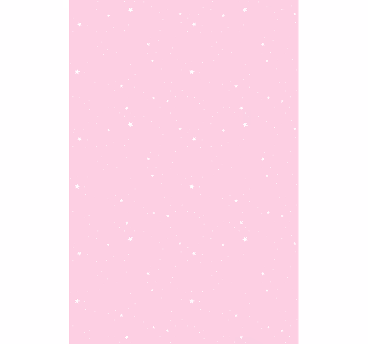 Starry pink pattern teenage bedroom roller blind - TenStickers