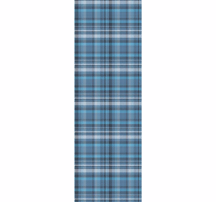 Plaid Patterned Design texture and pattern roller blind - TenStickers