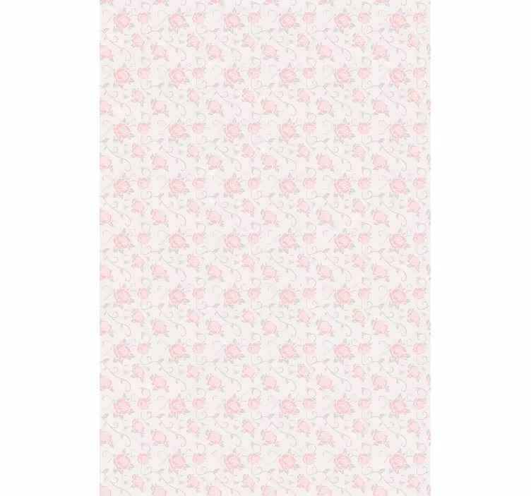 Delicate Pink Roses flower roller blind - TenStickers