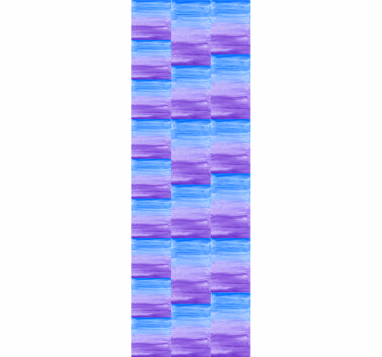 Texture and pattern roller blind layered brushstrokes - TenStickers