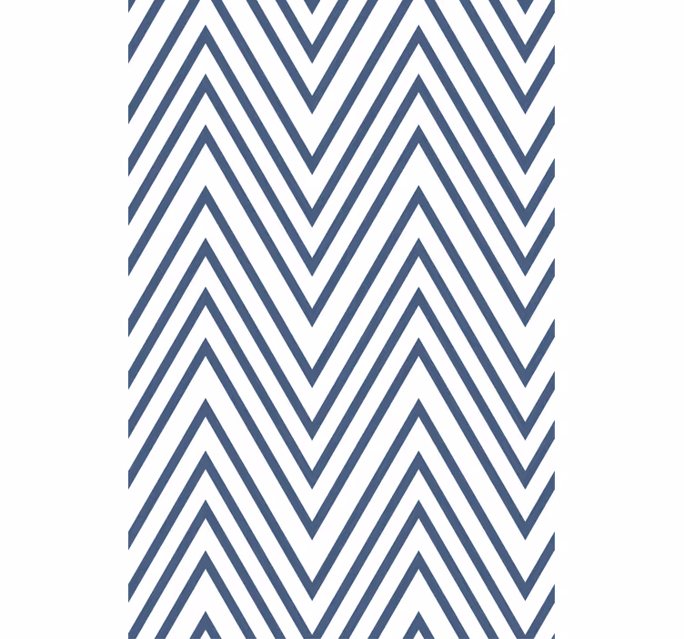Zigzag lines pattern texture and pattern roller blind - TenStickers