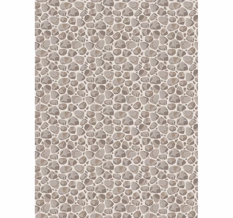 Rustic stones "japandi"  Texture blind - TenStickers