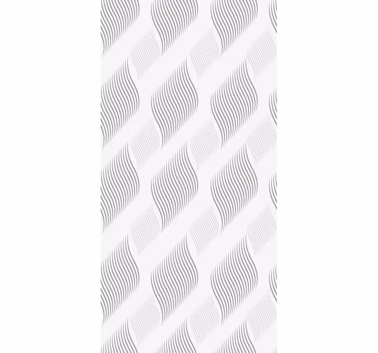 Grey wave pattern elegant roller blind - TenStickers