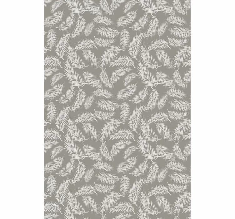 Leaf Patterned Design flowers and plants roller blind - TenStickers