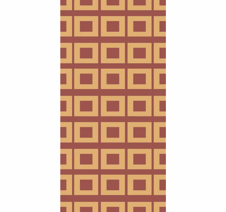 Texture and pattern roller blind geometric square design - TenStickers