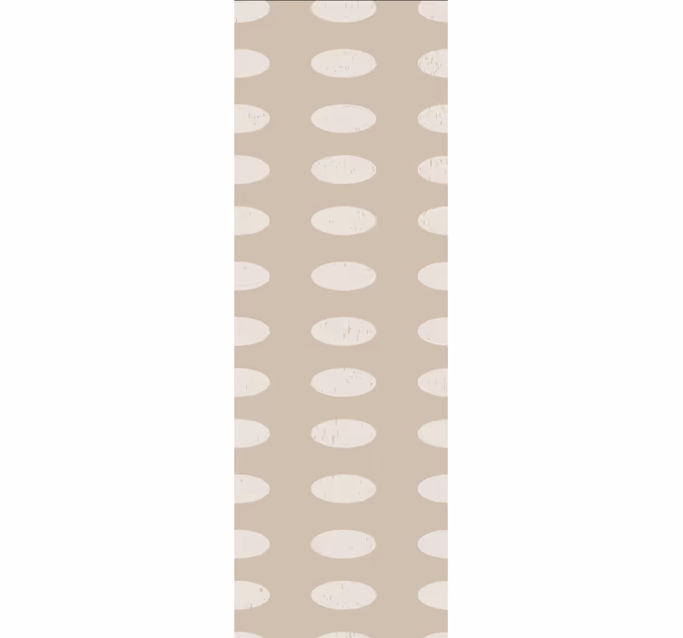 Texture and pattern roller blind oval pattern contrast - TenStickers
