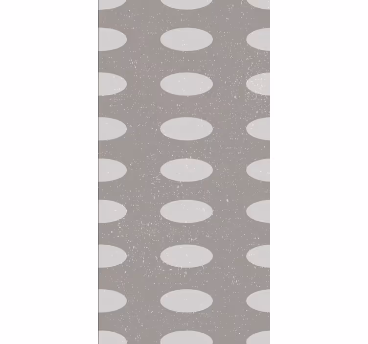 Texture and pattern roller blind oval design - TenStickers