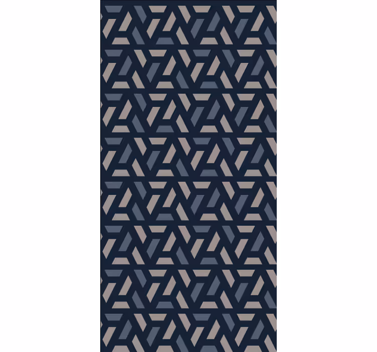 Geometric Composition Style modern roller blind - TenStickers