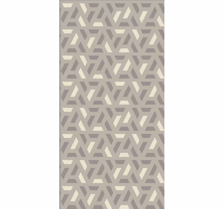 Geometric pattern play texture and pattern roller blind - TenStickers