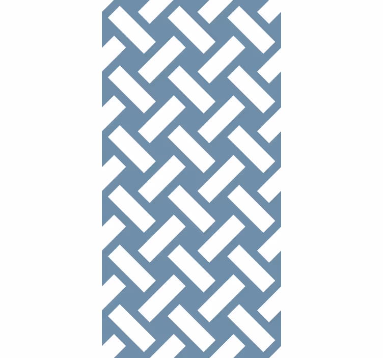 Texture and pattern roller blind in woven line design - TenStickers