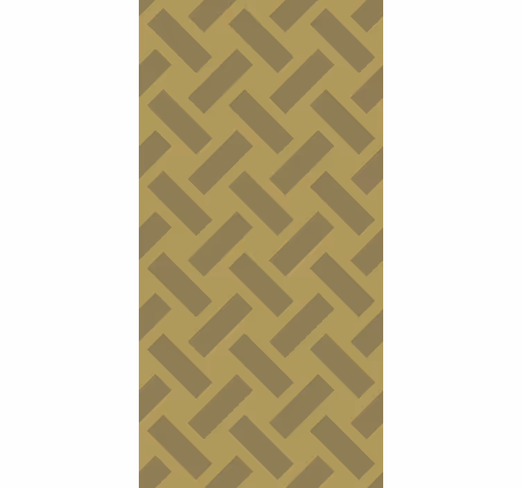 Geometric blocks green roller blind - TenStickers