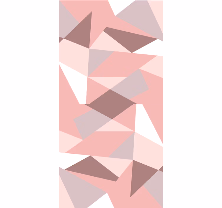 Abstract Geometric Shapes roller blind - TenStickers
