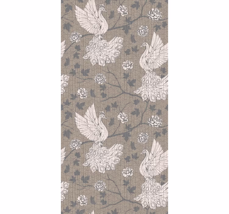 Yute birds Various animal blind - TenStickers