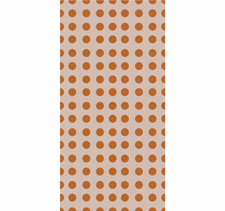 "Boho" colors dots pattern roller blind - TenStickers