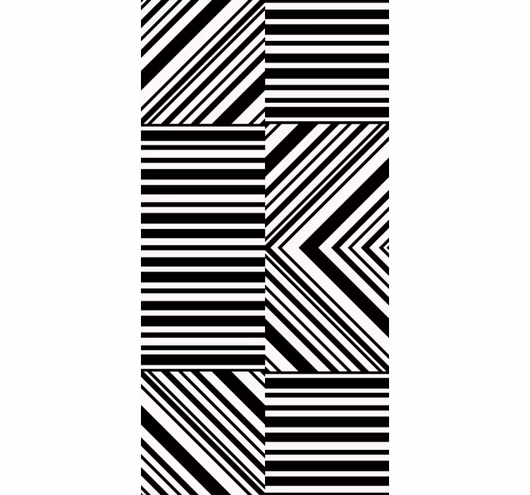 Linear Geometric Patterns texture and pattern roller blind - TenStickers