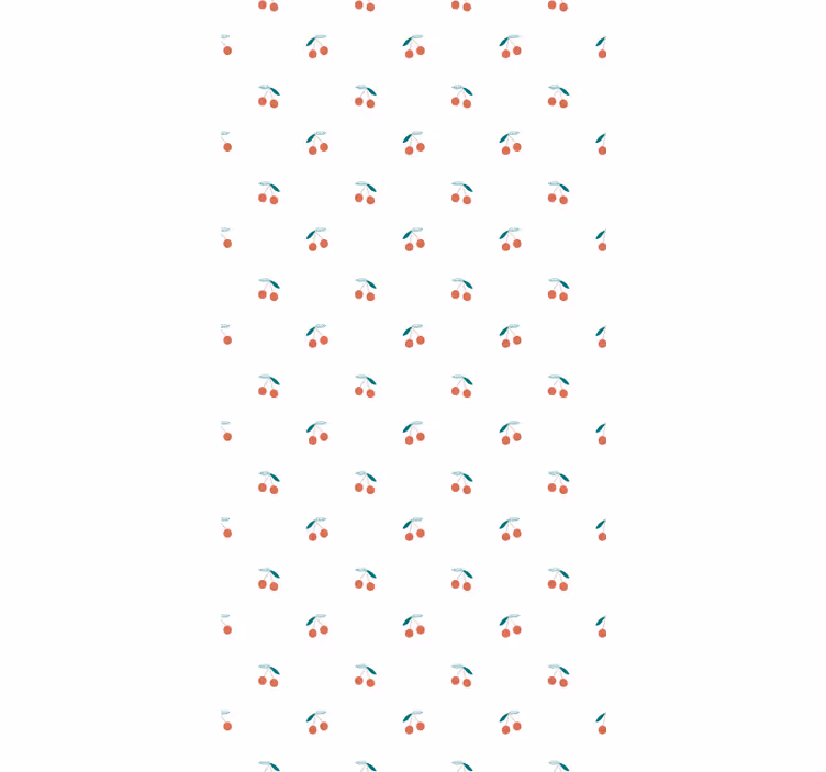 Decor little cherries Fruit and vegetable blind - TenStickers